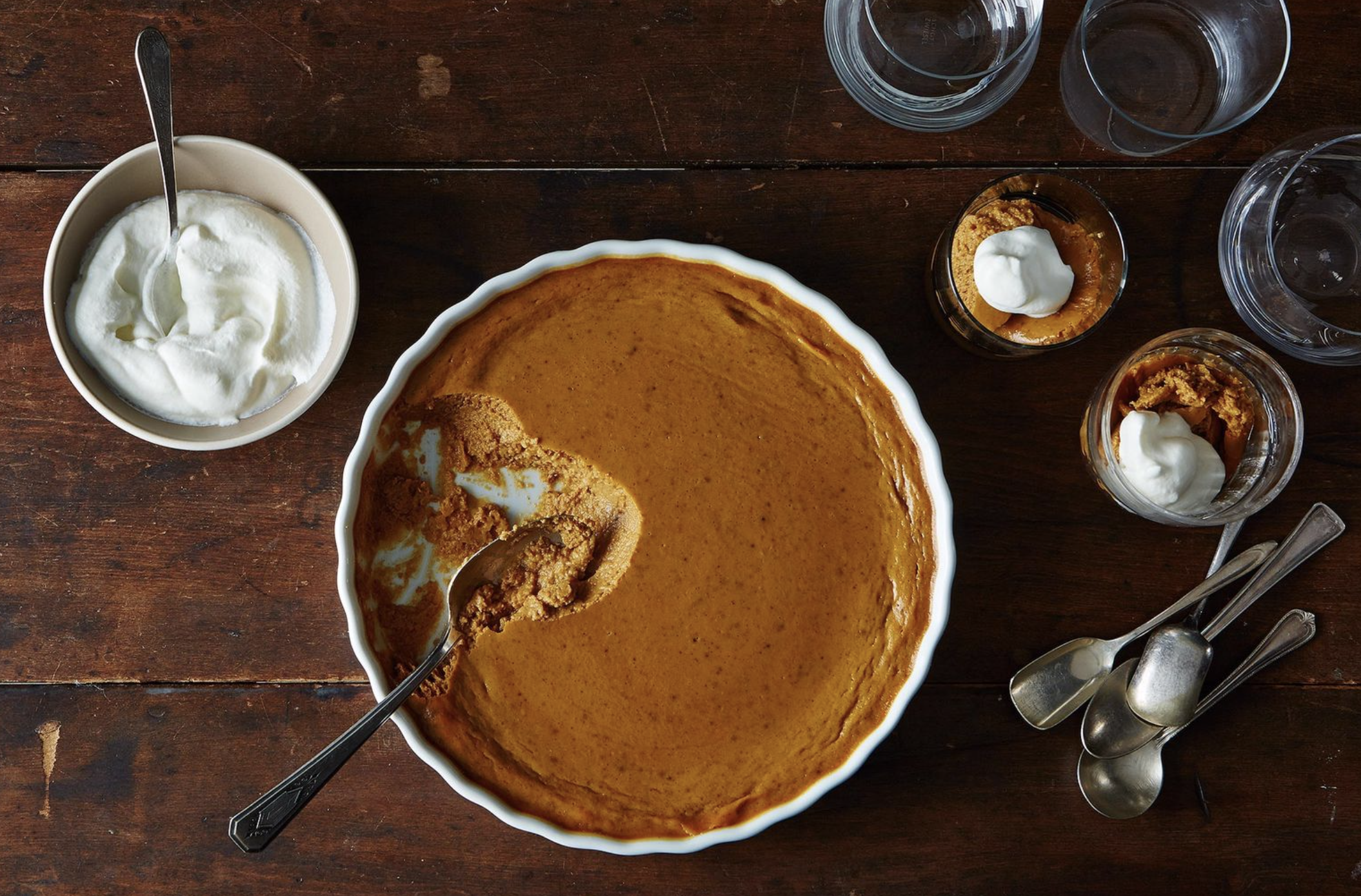 pumpkin pudding recipe on food52