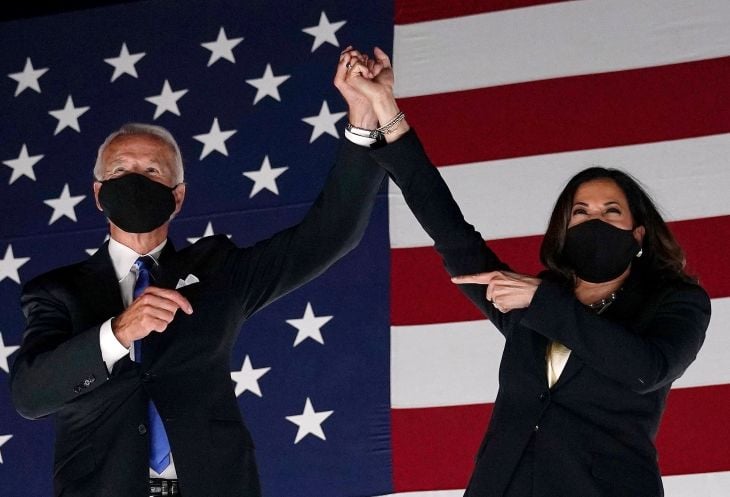 Biden Harris victory